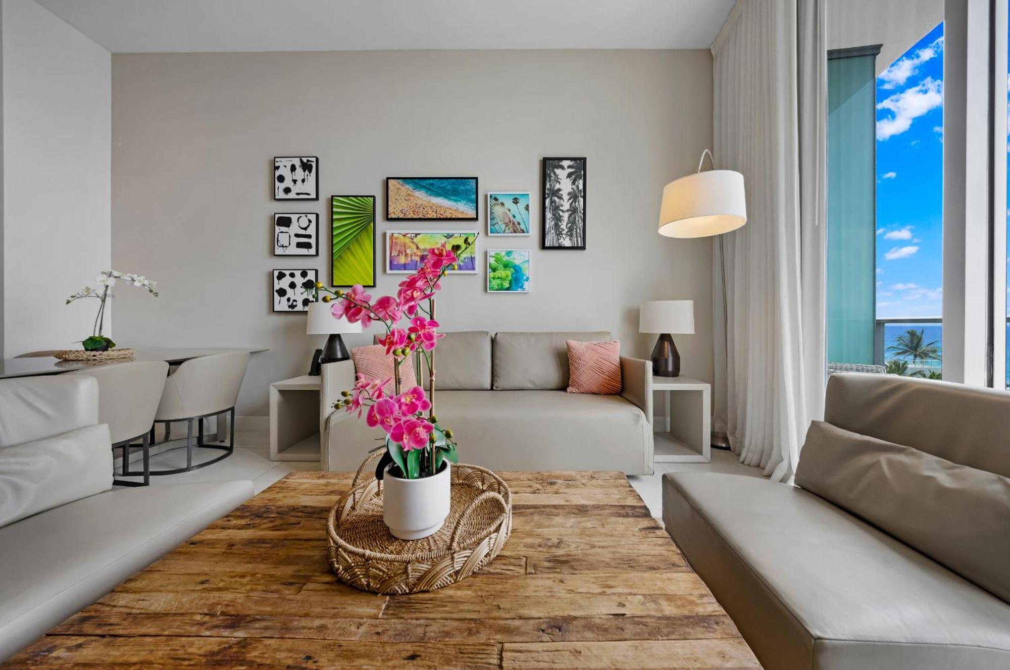 Wake Up To The Sound Of Waves In A Stylish Condo In A Luxury Resort Hollywood Buitenkant foto